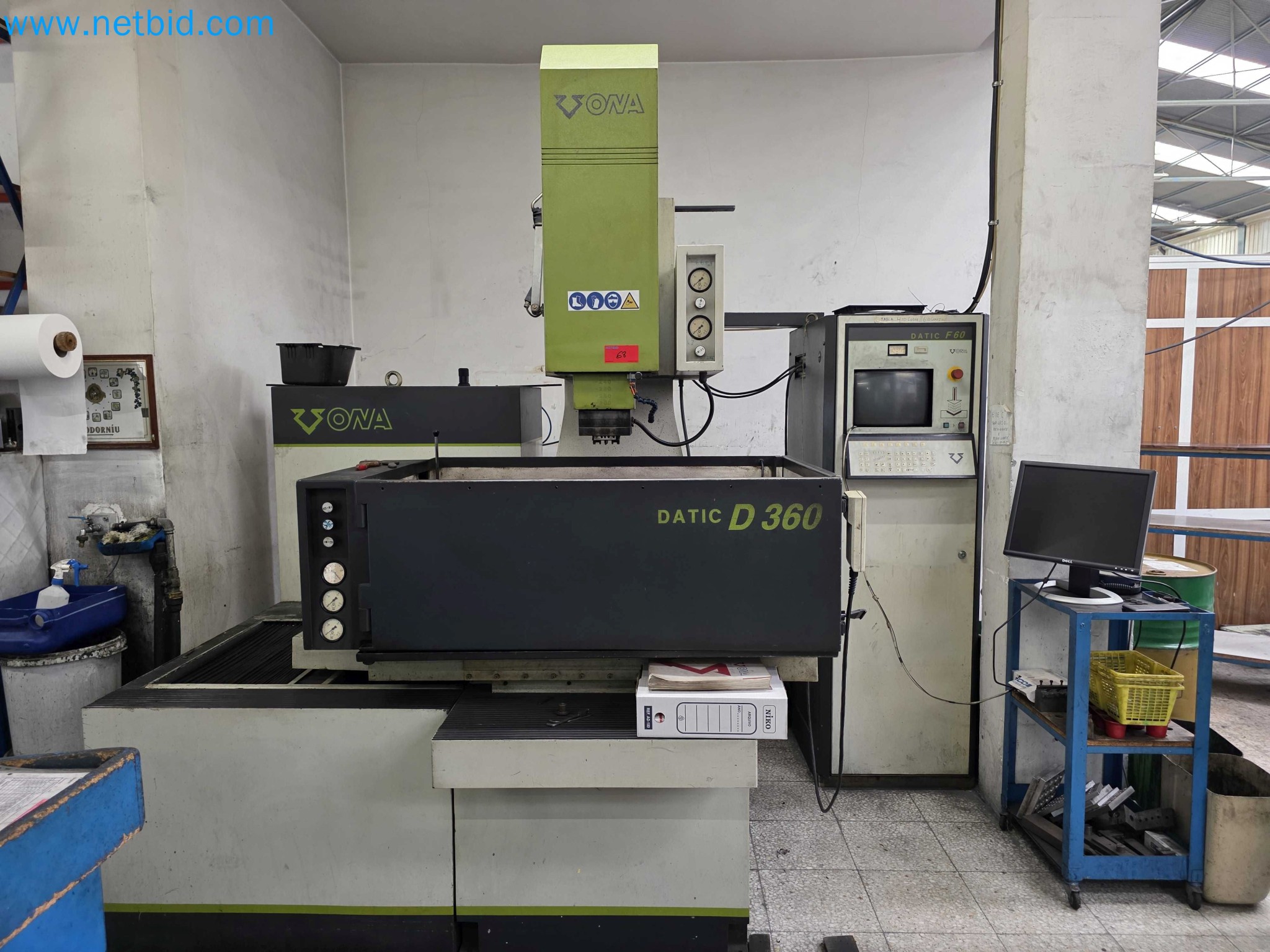 Senkerodiermaschine ONA DATIC D 360